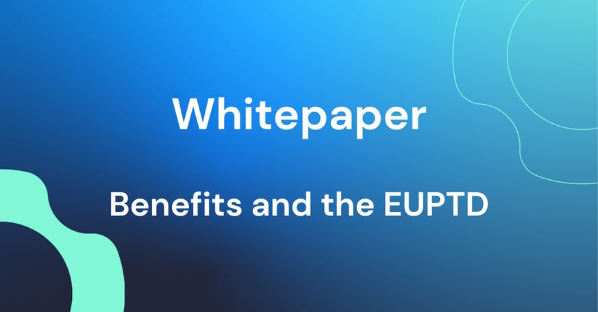 Benefits and the EUPTD Whitepaper