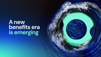 A new benefits era is emerging featuring the origin logo surrounded by waves of water. 