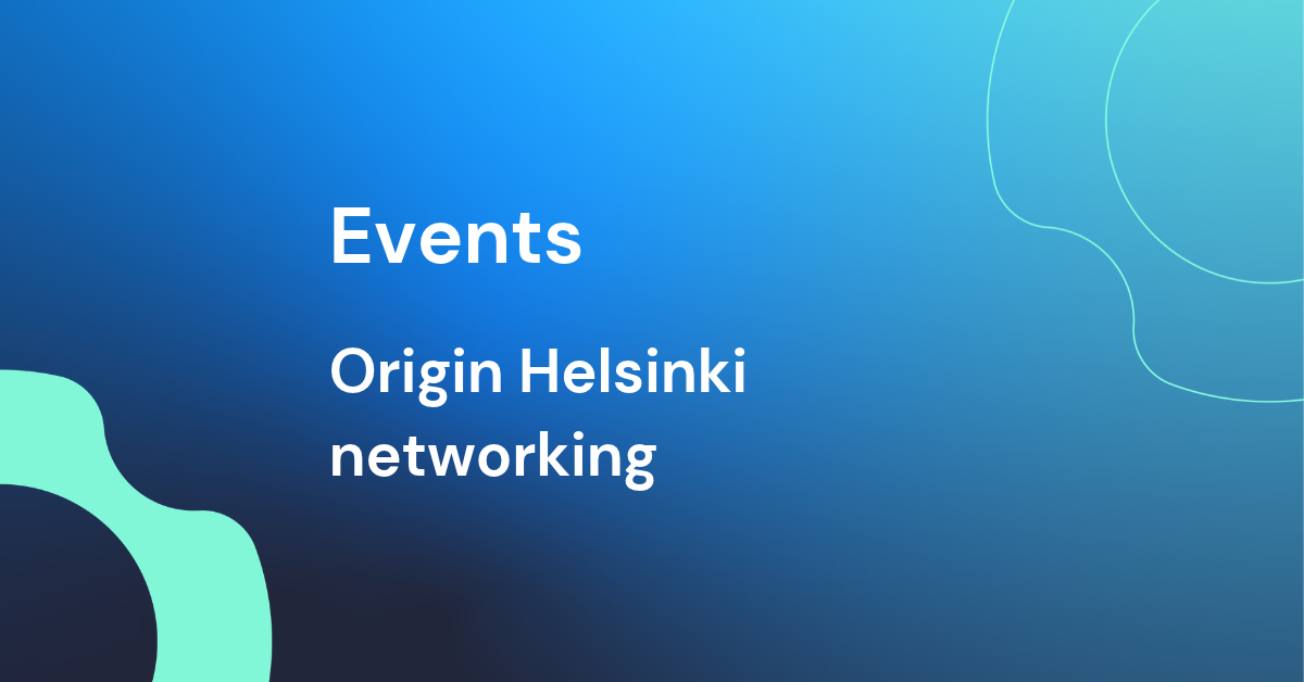 Origin's Helsinki networking event 18 November 2026