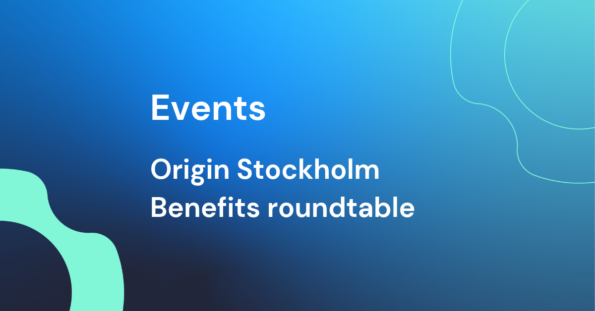Origin's Stockholm roundtable, 4 November 2026
